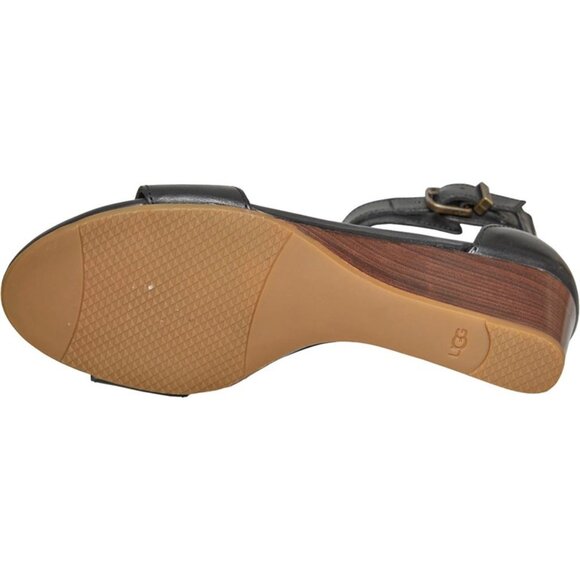 UGG Women's Char Leather Wedge - Picture 5 of 11